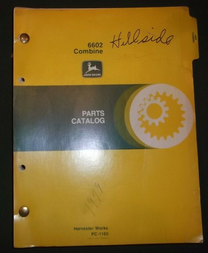John deere manuel catalogue - deere,