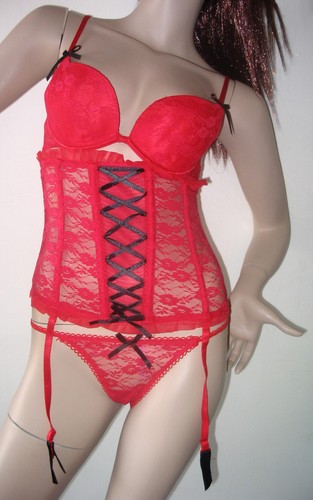 Ensemble sexy rouge