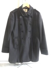 veste bleu marine, marque aigle, caban drap de laine, veste femme, sport, 38