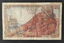 France billet francs - billet, 20