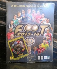 ALBUM PANINI VIERGE FOOT 2015 2016 40 ANS VIGNETTES NEUF SOUS CELLO. 1976-2016