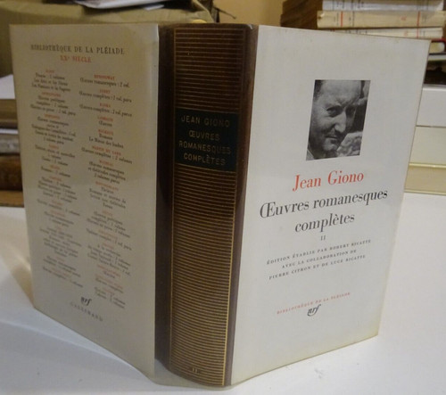 Jean giono œuvres romanesques - jean,