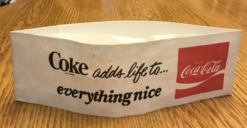 Vintage coca cola - classy, cap