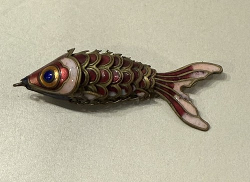 Ancien pendentif poisson - pendentif,