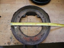 Chapiteau pour POÊLE A BOIS GODIN Modèle 2122 ÉMAILLÉ brun majolique  bon état