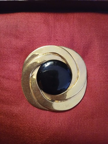 Broche dorée arpège - broche,