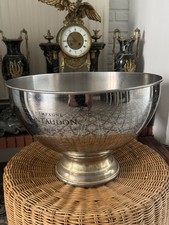 MONTAUDON seau XXL vasque à champagne MONTAUDON en Métal Argenté