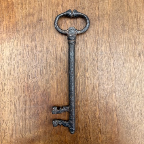 Clé fer forgé xvie l9306 - fer,