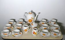 Service café en porcelaine 1970 Tognana