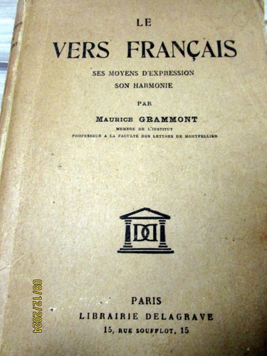 Grammont maurice vers - grammont,