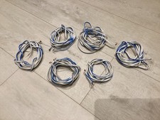 Lot de 6 câbles Haut Parleur Enceinte HiFi - Différentes longueurs - TBE