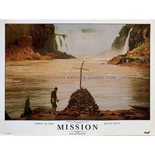 MISSION Photo de film N02 - 30x40 cm. - 1986 - Roland Joffé, Robert de Niro