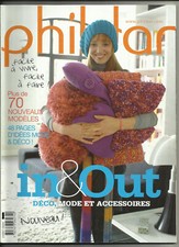 LIVRE CATALOGUE TRICOT FEMME   DECORATION JOUETS ACCESSOIRES  phildar n° 007