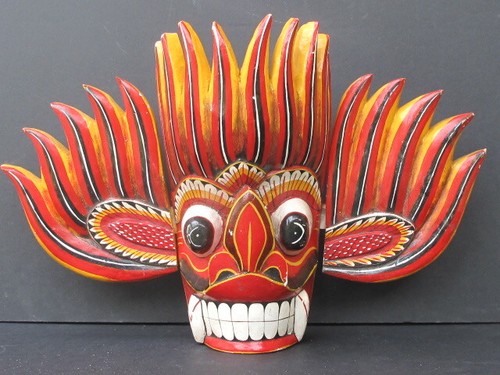 Masque bois sri lanka - masque,