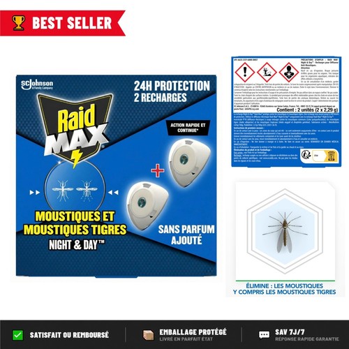 Raid max recharge diffuseur - recharge,
