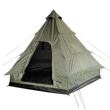 PYRAMIDE TENTE TIPI INDIEN STYLE CAMPING FESTIVALS RANDONNÉE OLIVE PLEIN AIR 4 P