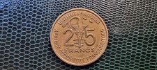 25 francs 1957  Afrique
