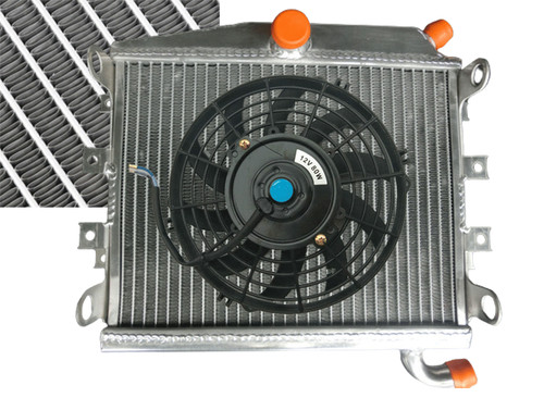 Aluminium radiateur fan - aluminium, pour