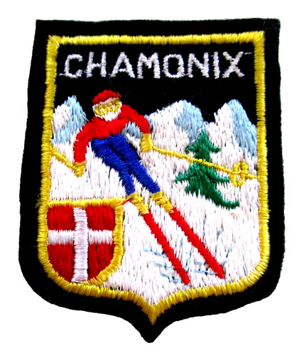 Ecusson chamonix le - chamonix♦️,