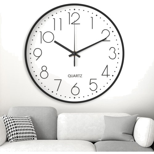 Horloge murale silencieuse