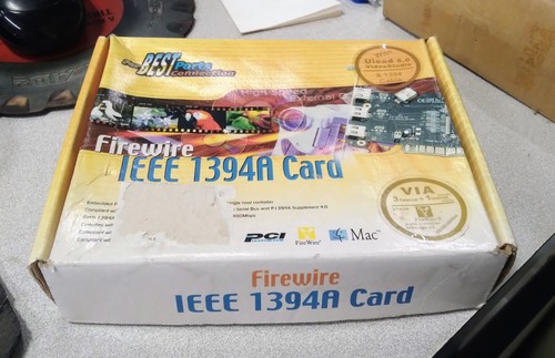 Firewire ieee 1394a card - firewire,
