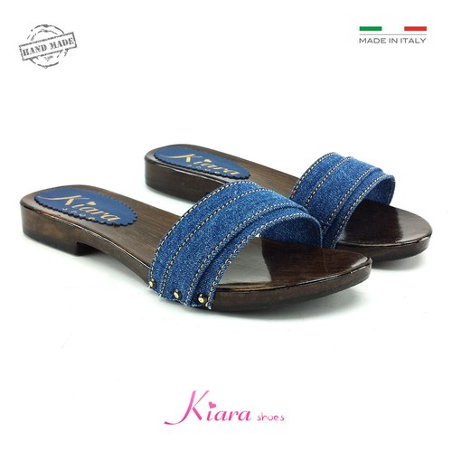 Mule basses denim - mule,