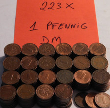 LOT 223x 1 PFENNIG