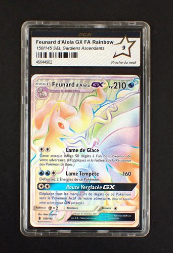 Carte pokémon feunard alola - feunard, d'alola