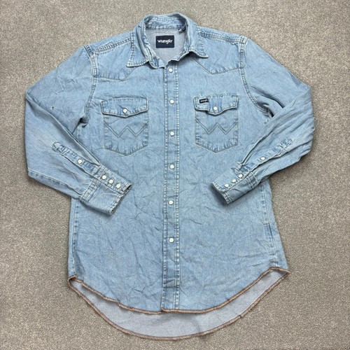 Chemise jean wrangler - en,