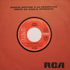 Yves Simon Heros In Heros Out / Ego Ego - 45T x 1
