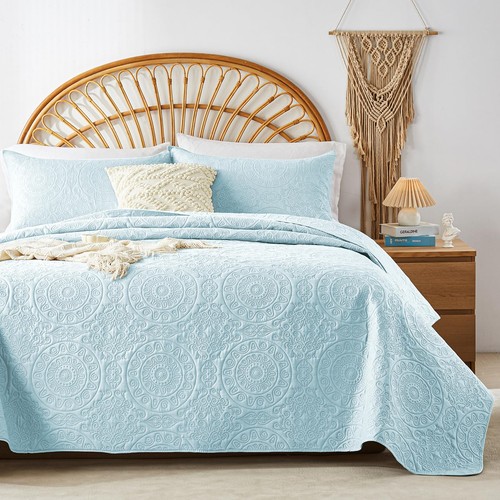 Wuruibo sky blue quilt - wuruibo,