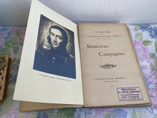 ancien livre vie militaire du