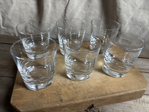 Verres eau cristal - 6, de