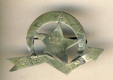 Rarissime Insigne du Levant  Corps Franc CAC 1941 ancêtre du 13è Bn du Génie