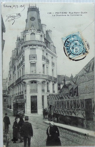 Poitiers cpa rue henri - cpa,