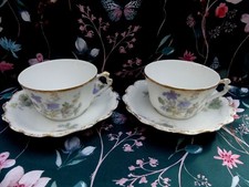 2 Tasses porcelaine de Limoges