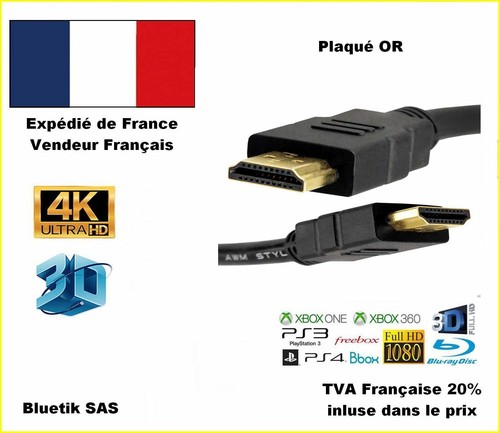 Câble hdmi full - hdmi,
