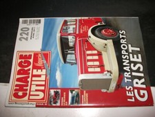 **r Charge utile magazine n°220 Griset - Delahaye VLR - Mercedes MB Trac 