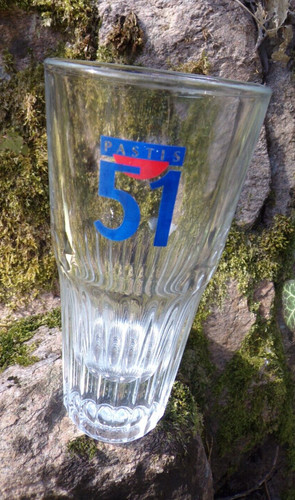 Pastis verre avec logo - avec,
