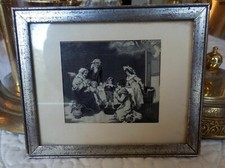 Woven silk tableau - soie, tissee