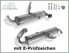 Catalyseur Kat + Silencieux Pour SMART 450 Cabriolet 0.6 + 0.7 Pot D'Échappement