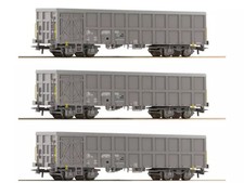 ROCO 3x wagons de marchandises