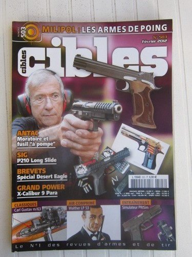 Cibles 503 sig p210 long - n°,