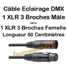 Câble dmx xlr 3 - câble,