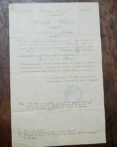 Guerre diplôme de - de,