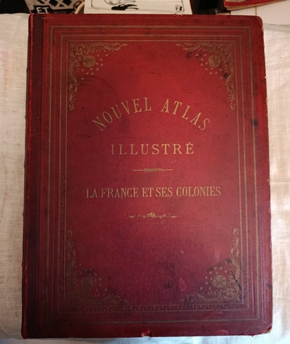 Livres anciens atlas - france, et