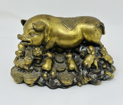 Brass bronze feng shui - 7'',