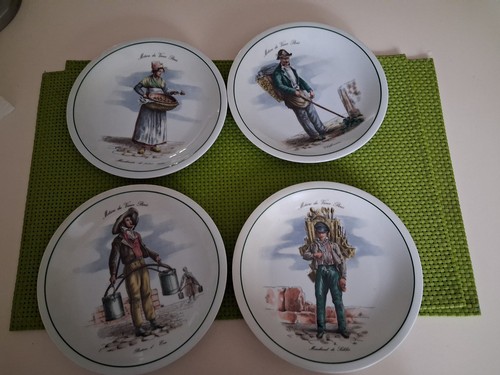 Lot assiettes vintage - de,