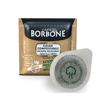 150 Dosettes Filtre Papier Ese 44 Borbone Noir