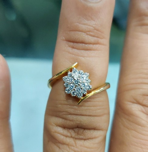 14k jaune plaqué - plaqué, 0.5ct